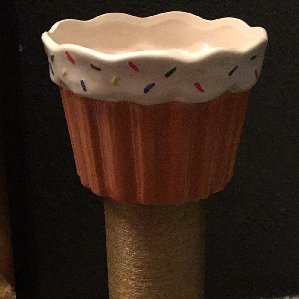 Cute Brown & White Ceramic Pot🌴🌴